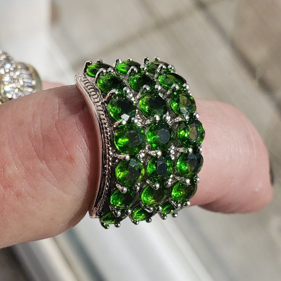 Russian Emerald ring - Picture 3 of 9